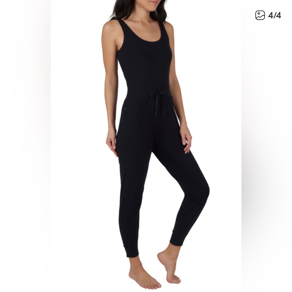 Yogalicious Black Lux Emmy Jumpsuit